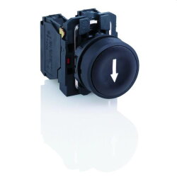 Schneider Electric Drucktaster XB5AA3351 Flach schwarz