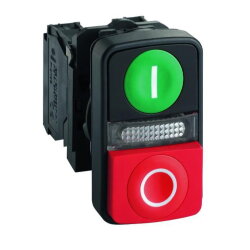 Schneider Electric Doppeldrucktaster XB5AW73731M5 3...