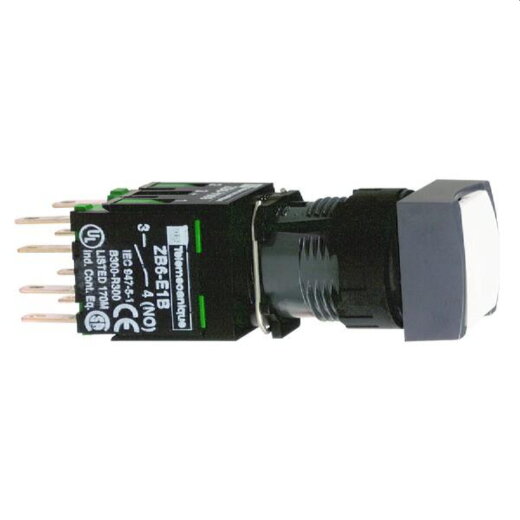Schneider Electric Drucktaster XB6CA11B weiss