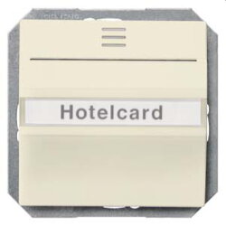 Siemens Hotelcard-Schalter elektroweiss 5TG4824