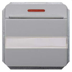 Siemens Hotelcard-Schalter silber 1W 5TG4814