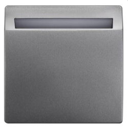 Siemens Hotelcard-Schalter platin-metallic 68x 68mm...