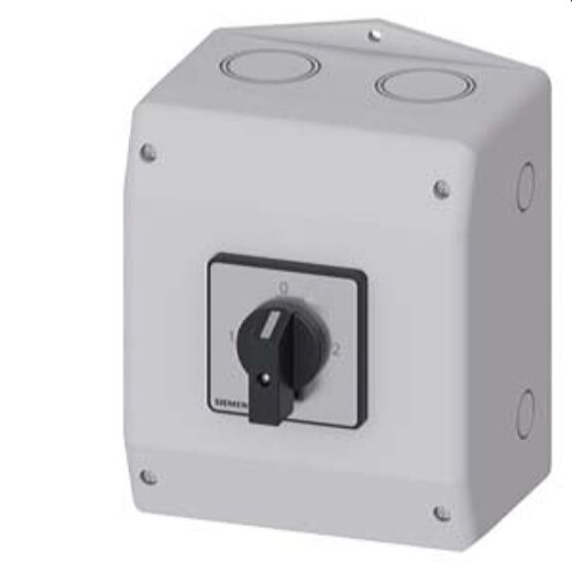 Siemens Umschalter 3polig IP65 3LD2265-7UB01