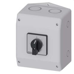 Siemens Umschalter 3polig IP65 3LD2265-7UB01