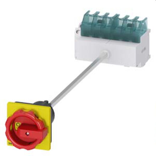 Siemens Haupt-/Not-Aus-Schalter 6polig Bodenbefestigung 3LD2113-4VP53