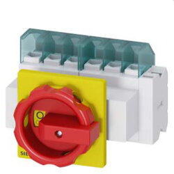 Siemens Haupt-/Not-Aus-Schalter 6polig Frontbefestigung...