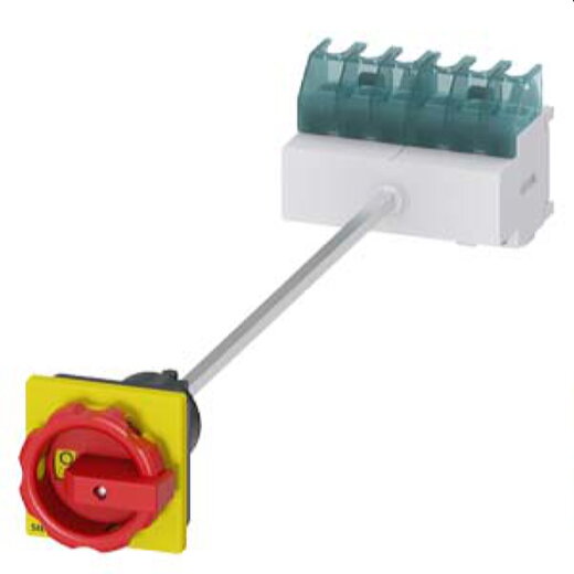 Siemens Haupt-/Not-Aus-Schalter 6polig Bodenbefestigung 3LD2113-3VK53