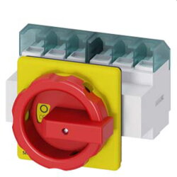 Siemens Haupt-/Not-Aus-Schalter 6polig Frontbefestigung...