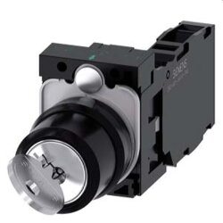 Siemens Schlüsselschalter RONIS 22mm rund 10 30H/13...