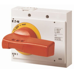 EATON Electric Drehgriff NZM3-XDVR rot-gelb abschliessbar