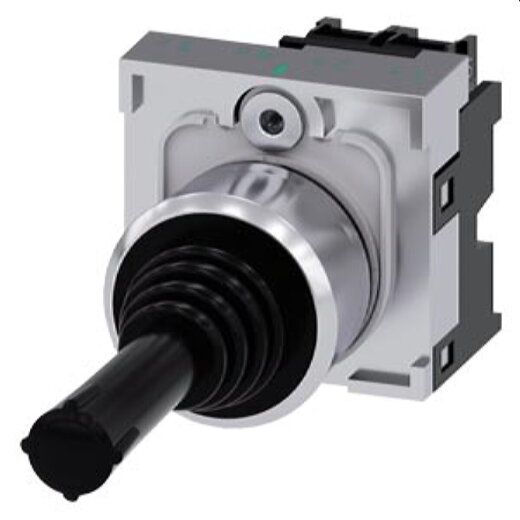 Siemens Koordinatenschalter 22mm rund schwarz in der O-Stellung 2S 3SU1150-7AD88-1NA0