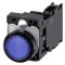 Siemens Drucktaster beleuchtet 22mm rund blau 1S1OE 3SU1103-0AB50-3FA0