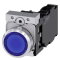 Siemens Drucktaster beleuchtet 22mm rund blau 1S1OE 3SU1152-0AB50-1FA0