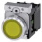 Siemens Drucktaster beleuchtet 22mm rund gelb 1S 3SU1152-0AB30-1BA0