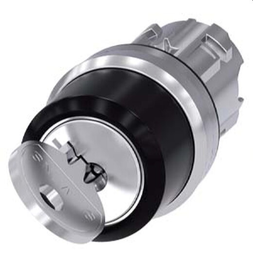 Siemens Schlüsselschalter RONIS 22mm rund O+I 3SU1050-4CF11-0AA0