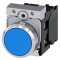 Siemens Drucktaster 22mm rund blau 1S 3SU1150-0AB50-1BA0
