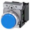 Siemens Drucktaster 22mm rund blau 1S 3SU1150-0BB50-1BA0