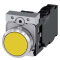 Siemens Drucktaster 22mm rund gelb 1S1OE 3SU1150-0AB30-1FA0