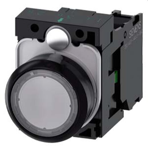 Siemens Drucktaster 22mm rund klar 1S 3SU1100-0AB70-1BA0