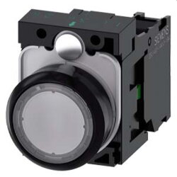 Siemens Drucktaster 22mm rund klar 1S 3SU1100-0AB70-1BA0