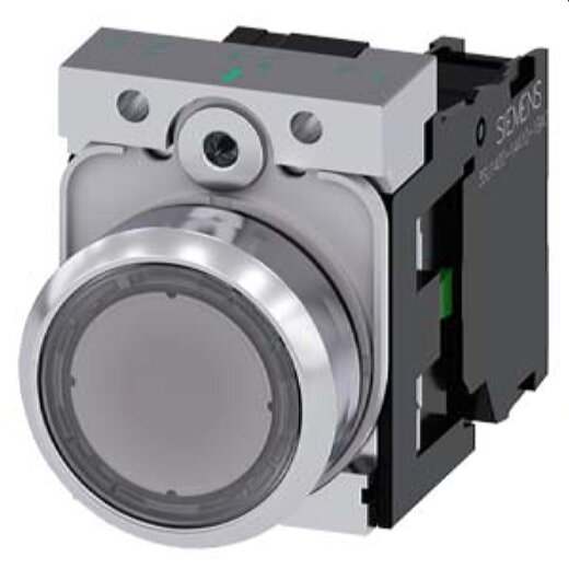 Siemens Drucktaster 22mm rund klar 1S 3SU1150-0AB70-1BA0