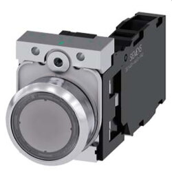 Siemens Drucktaster 22mm rund klar 1S1OE 3SU1150-0AB70-1FA0