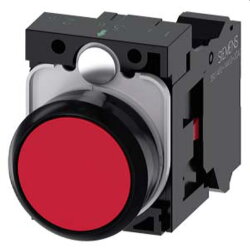 Siemens Drucktaster 22mm rund rot 1OE 3SU1100-0AB20-3CA0