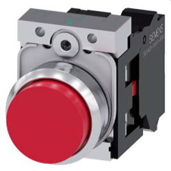 Siemens Drucktaster 22mm rund rot 1OE 3SU1150-0BB20-3CA0