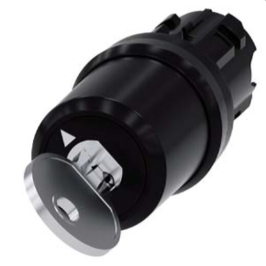 Siemens Schlüsselschalter CES 22mm rund O 3SU1000-5HC01-0AA0