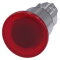 Siemens Pilzdrucktaster beleuchtet 22mm rund rot 40mm 3SU1051-1EA20-0AA0