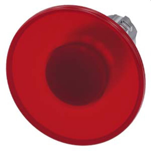 Siemens Pilzdrucktaster beleuchtet 22mm rund rot 60mm 3SU1051-1CA20-0AA0