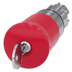 Siemens Not-Halt-Pilzdrucktaster 22mm rund rot mit...