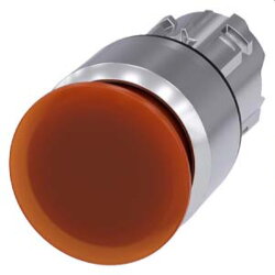 Siemens Pilzdrucktaster beleuchtet 22mm rund amber 30mm...