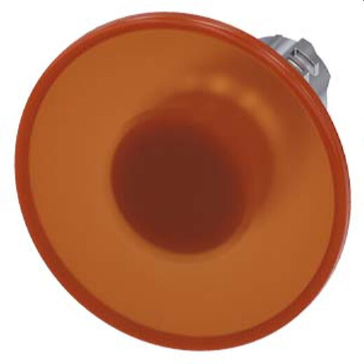 Siemens Pilzdrucktaster beleuchtet 22mm rund amber 60mm 3SU1051-1CD00-0AA0