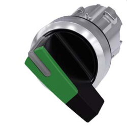 Siemens Knebelschalter beleuchtbar 22mm rund grün...