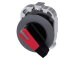 Siemens Knebelschalter beleuchtbar 30mm rund Metall matt rot 3SU1062-2EF20-0AA0