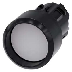 Siemens Drucktaster 22mm rund weiss Frontring...