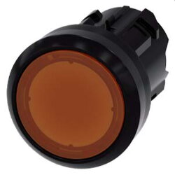 Siemens Drucktaster beleuchtet 22mm rund amber...