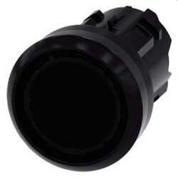 Siemens Drucktaster 22mm rund schwarz 3SU1001-0AB10-0AA0