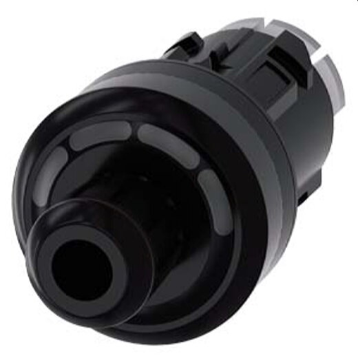 Siemens ID-Schlüsselschalter 22mm rund schwarz 3SU1000-4WS10-0AA0