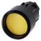 Siemens Drucktaster 22mm rund gelb Frontring 3SU1000-0CB30-0AA0