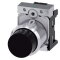 Siemens Drucktaster 22mm rund Metall schwarz 3SU1250-0FB10-0AA0