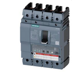Siemens Leistungsschalter 3VA6 65kA 480V LSI 250A...