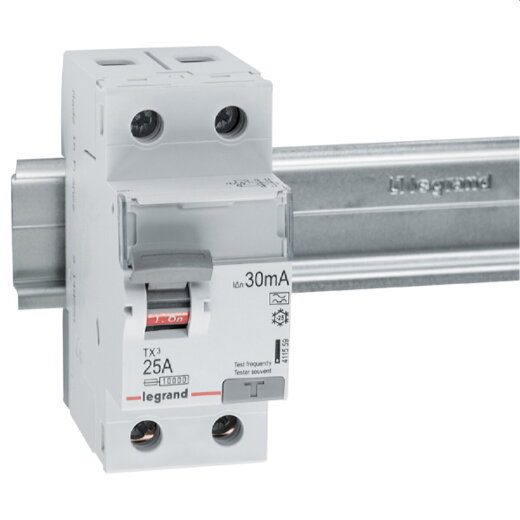 Legrand FI-Schutzschalter, FI TX3 25/0,03A 2polig