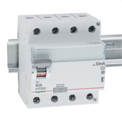 Legrand FI-Schutzschalter, FI TX3 40/0,03A 4polig