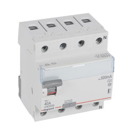 Legrand FI-Schutzschalter, FI TX3 40/0,5A 4polig