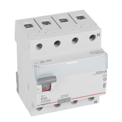 Legrand FI-Schutzschalter, FI TX3 63/0,5A 4polig