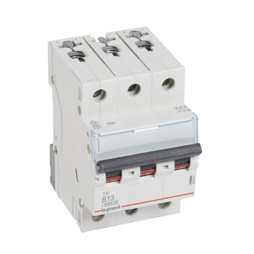 Legrand Leitungsschutzschalter, Automat TX3 B13A 3polig 6kA 3M