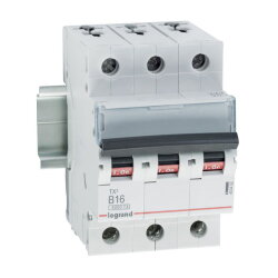 Legrand Leitungsschutzschalter, Automat TX3 B16A 3polig...