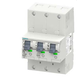 Siemens Hauptleitungsschutzschalter 3x1polig E50A 400V...